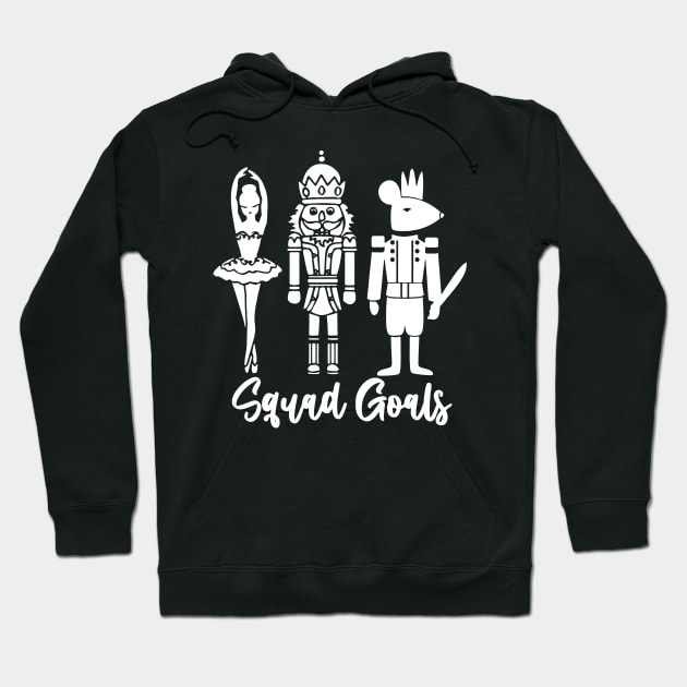 Christmas Squad Goal Shirt Flossing Ballet Nutcracker Christmas Hoodie by saugiohoc994